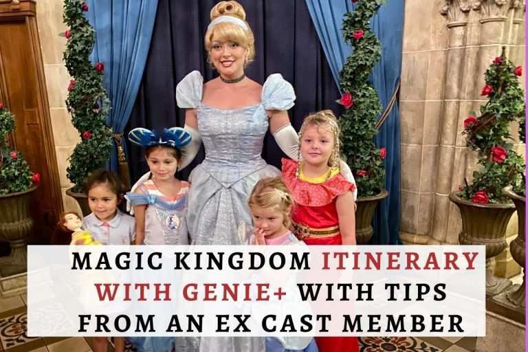 Magic Kingdom Itinerary with Genie+